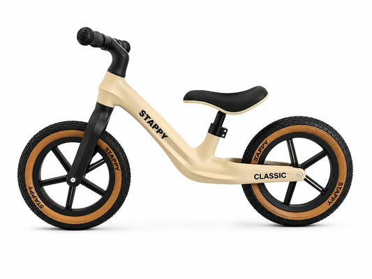 Stappy Classic loopfiets Beige